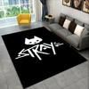 Fashion Kpop Stray Kids Non-Slip Area Rug for Living Room,Bedroom,Playroom,Soft Carpet Floor Mat Home Decor Rug Kids Room Gift