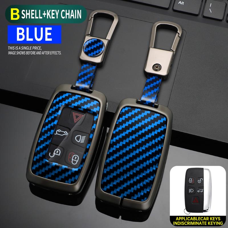 Smart Auto Key Fob Housing Cover Fit For Land Rover A9 Range Rover Sport Evoque Freelander Discovery 4 Fit For Jaguar Xe Xj Xjl Xf Auto Accessories