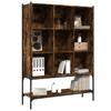 Bookshelf Smoked Oak 102 x 30 x 141.5 cm Engineered Wood