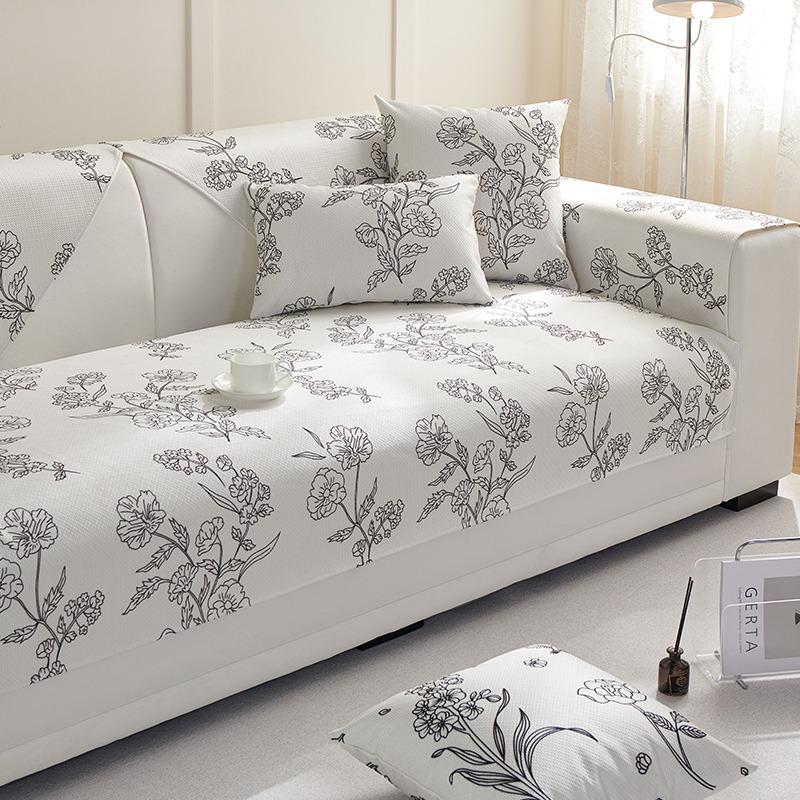 

Technology Cool Ice Silk Sofa Cushion Summer Summer Mat Non -Slip Cushion Sofa Cover Washable Cushion 70*70cm