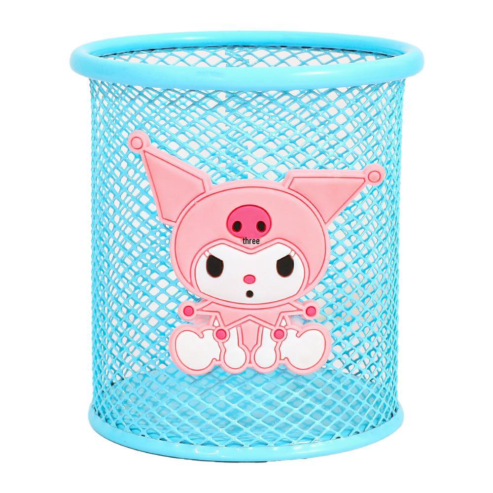 Kuromi Hello Kitty Cartoon Pen Holder - Creative High-Value Stationery Storage