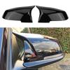 Gloss Black Rear Wing Mirror Cover Cap For BMW F20 F21 F22 F30 F32 F36 X1 F87 M3 Nlxk36