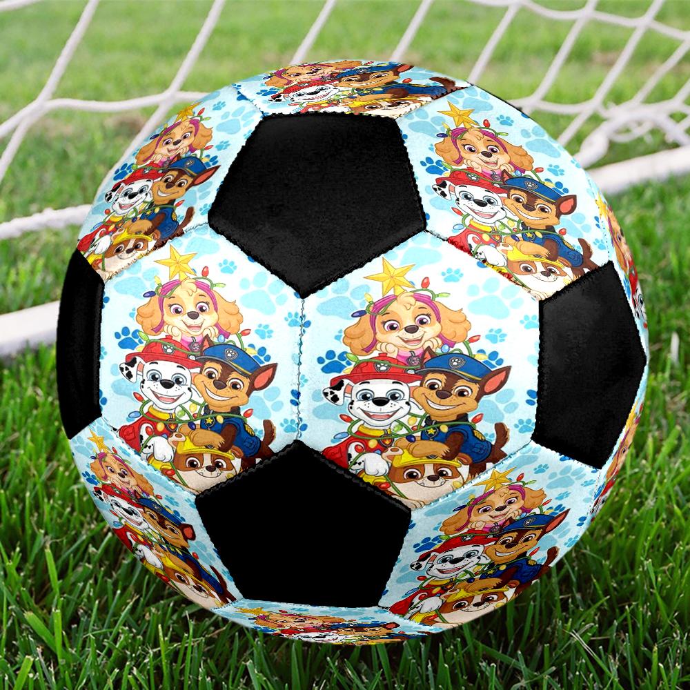 PAW Patrol Theme Size 5 Soccer Ball, Suitable for Both Indoor and Outdoor Matches, a Gift Suitable for Everyone.