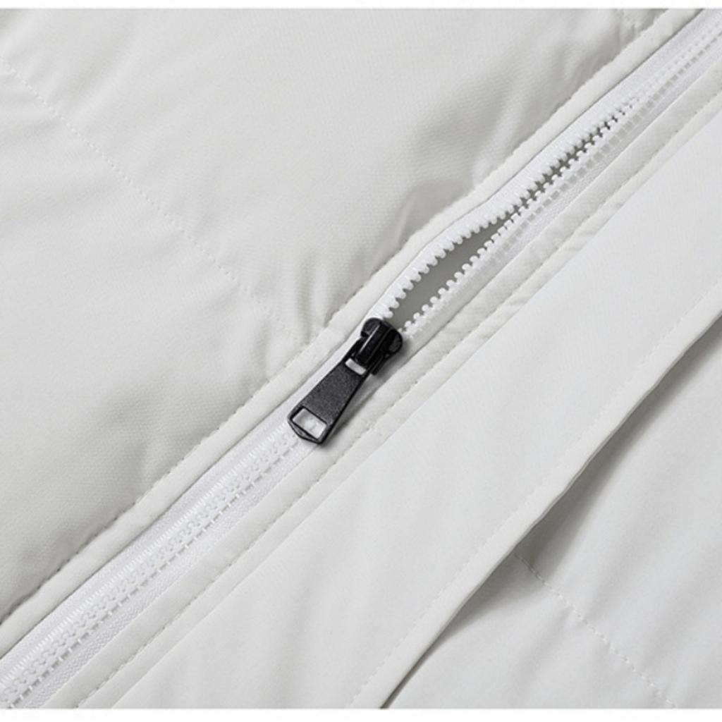 Men's Solid-color Casual Outdoor Warm Thickened Vest, Men's And Women's Stand-up Collar Sleeveless Zipper Vest Jacket