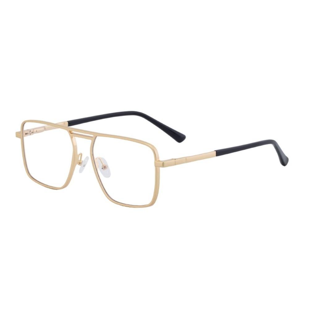 

Панк Солнцезащитные очки с двойной перекладиной Большая оправа Мужские очки Защита от УФ-лучей Квадратные солнцезащитные очки Для улицы Style 6