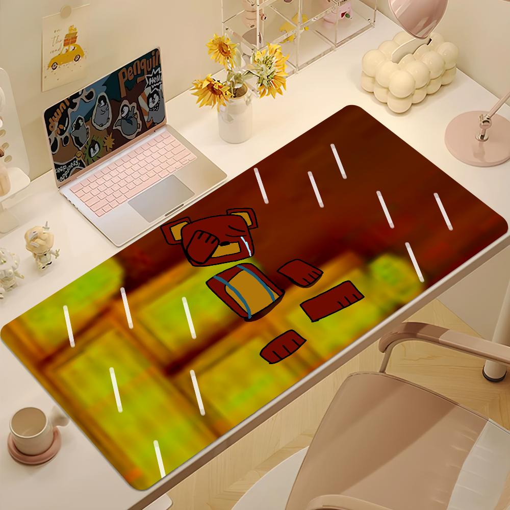 Game Super BBear AAdventure S Mouse Pad Large Desk Mat Keyboard Ergonomic Office Rubber Game PC Nonslip Antifray Home Custom