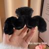 Elegante fermaglio per chignon con peluche Autunno-Inverno 2023 per donna