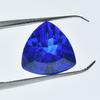 Natural Blue Tanzanite Loose Gemstone 5.10 Ct Trillion Shape for Jewelry Making and Gem Collections