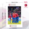 Viktoria Plzen Football Club Pattern  3pcs 100% Round Full Drill 5D DIY Diamond Painting Embroidery Cross Stitch Rhinestone Décor