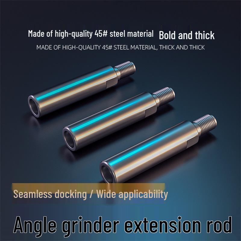 Angle Grinder 100 Type Extension Rod with Screw Shaft Adapter and Pressure Plate