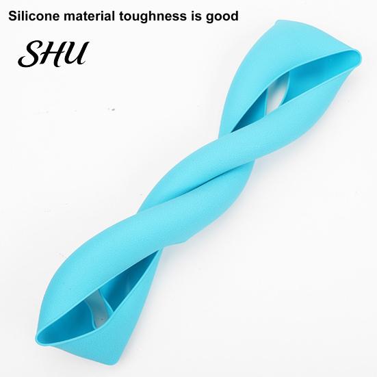 Sunburn Protection For Steering Wheel Universal Silicone Cover Elastic Waterproof High-Quality Car Accessory with Soft Texture Decoration Heat