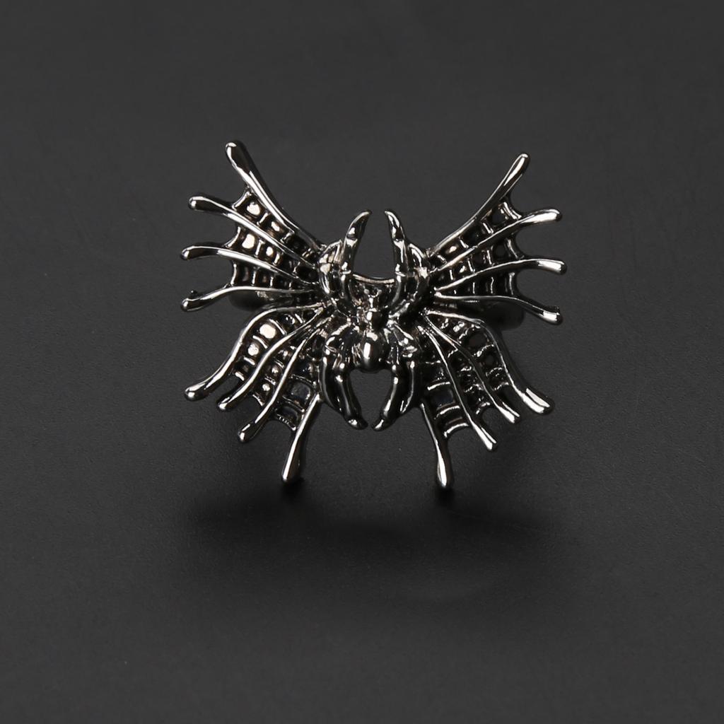 Spider Butterflies Crossed Bone Insect Ring Female Student Ins Trend Finger Ring