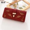 Women Purse Fashion Wallet Long Card Holder Clutch Leather Pu Wallets Crown