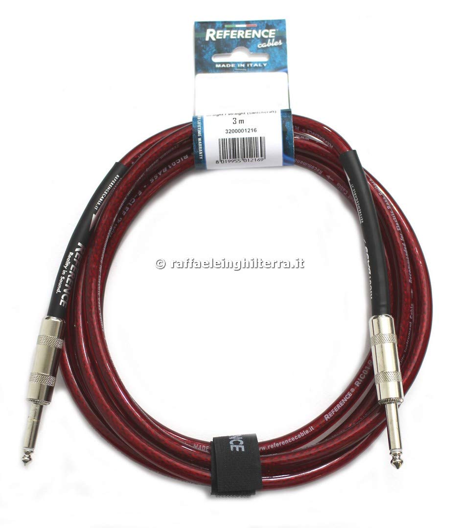 

Reference Cables 3m RIC01BASS-RED Straight-Straight