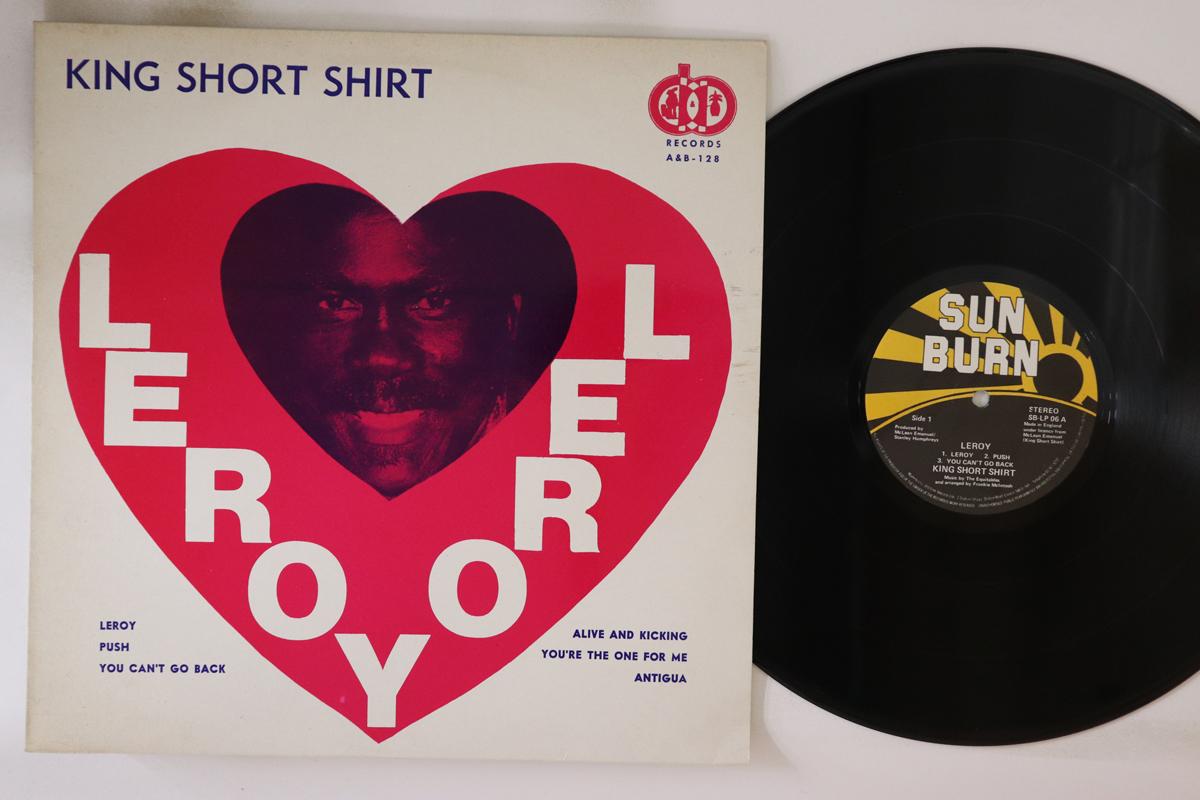

LP Record KING SHORT SHIRT Leroy SBLP06 SUN BURN 1982 UK Reggae Ska Dub Used