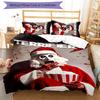 3pcs Art the Clown Terrifier5 Pattern Bedding Set Duvet Cover Set Includes Duvet Cover &pillowcases, Perfect All Season Bedroom Decoration & Gift