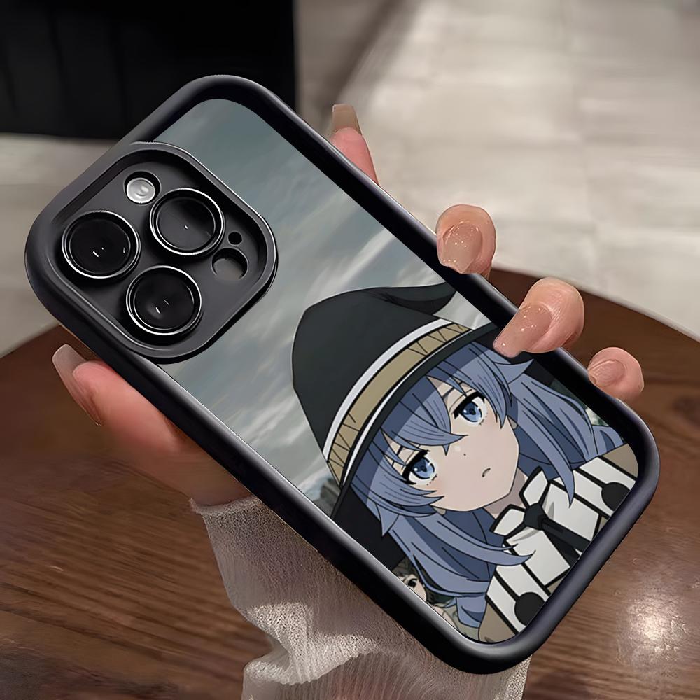 R-Roxy Mushoku Tensei Anime Phone Case For IPhone 17 Pro Max 15 Pro 16 14 Plus 12 13 Mini 11 Pro Shockproof Soft Cover