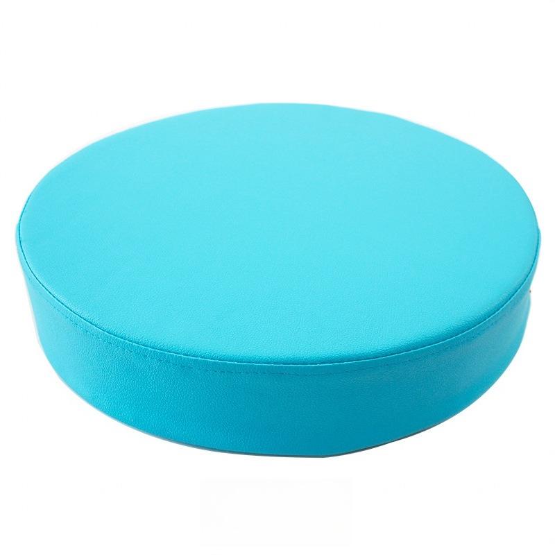 

Removable Round PU Leather Seat Cushion Memory Foam Chair Pad Soft Comfortable Waterproof Floor Mat for Home Office Car Outdoor 35cmx5cm озеро синього кольору