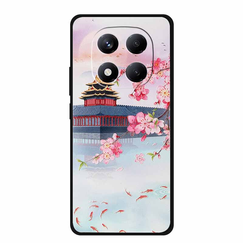 3D Flowers Emboss Fundas For Redmi Note 15 5G (China) Case Soft Silicone Phone Cases For Note 15 5G For China Covers Shell Coque