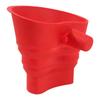 Folding Silicone Funnel Anti-Spill Household Mixer Flour Funnel Reusable Dough Kneading Machine Accessory