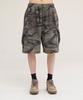 Akesi Soldiers Cargo Sweat Shorts_Khaki