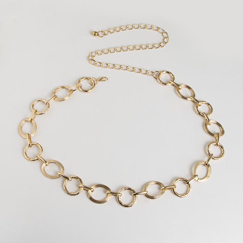 Waist Metal Trendy Chain For Women With Adjustable Length And Design Chic