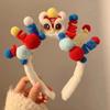 Red Hairband 2024 Happy New Year Headband Lion Dance New Year Headdress  New Year Gift
