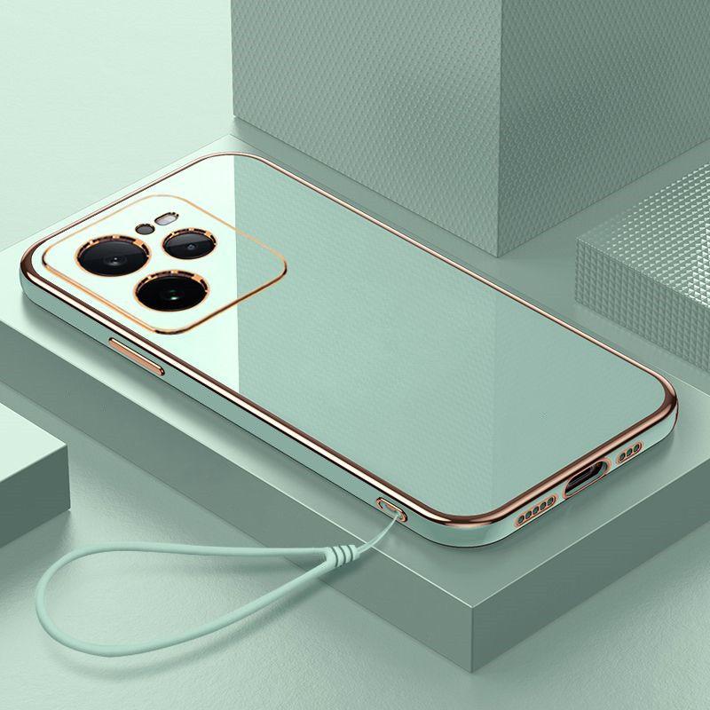 Für Realme GT 7 Pro Hülle Realme GT 7 Pro Handyhülle RMX5010 RMX5011 Hülle GT 7 Pro Luxus Quadratische Beschichtung Stoßfeste Rückseite