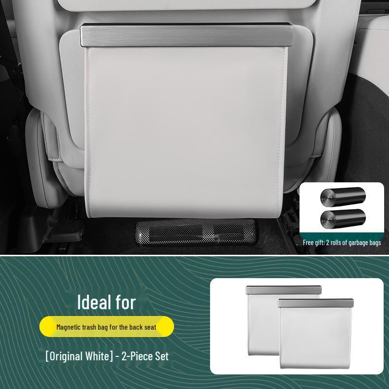 Kompatibel mit Ideal L6-L9/i6-i8 Auto-Magnetischer Müllsack für die Sitzlehne