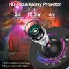 Newest 13 in1 Ultra Clear Rotary Space Ball Projector Lamp USB Galaxy Meteor Projector Night Light for Planetarium Decor Gifts