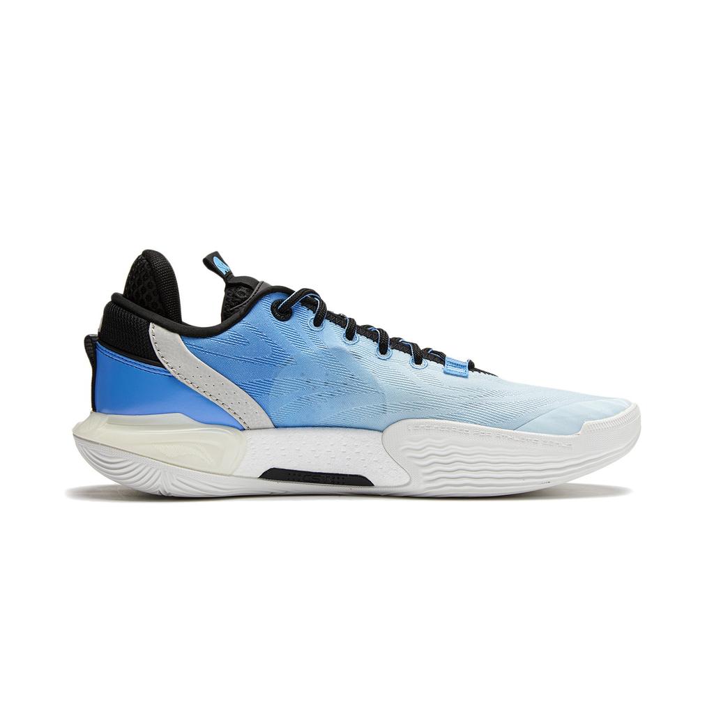Li-Ning Li Ning Wade ALL City 12 Амортизирующие Скользкие Устойчивые к истиранию Дышащие Низкие Баскетбольные кроссовки Мужские Синие ABAU023-4