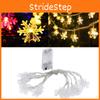 Snowflake Lights Led Battery Xmas Fairy String Light Wedding Party Decor Garden
