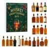 Whiskey Advance Calendar3D Stereoscopic+airplane Box +24pc Whisky Advent Calendar Christmas Whisky Advent Calendar