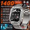 New 1400mAh Battery Smart Watch GPS Path Bluetooth Call 10ATM Waterproof Swim Sport Run Hiking Outdoors Military Smartwatch
