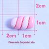 Pink Mini Clouds Glossy Resin Accessories - DIY Cream Glue for Phone Cases, Water Cups, Nail Art, and Earrings