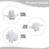 Surround Wheel Arch Surround Clips Trim White 20PCS
