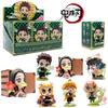 1-12pcs Anime Demon Slayer Blind Box Tanjiro Kamado Nezuko Cartoon Figure PVC Model Ornament Child Christmas Halloween Gift