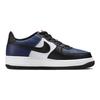 Nike Zapatillas para Niños Air Force 1 GS Malla Azul Marino Medianoche Negro Azul Blanco Rojo Universidad HJ9201-400