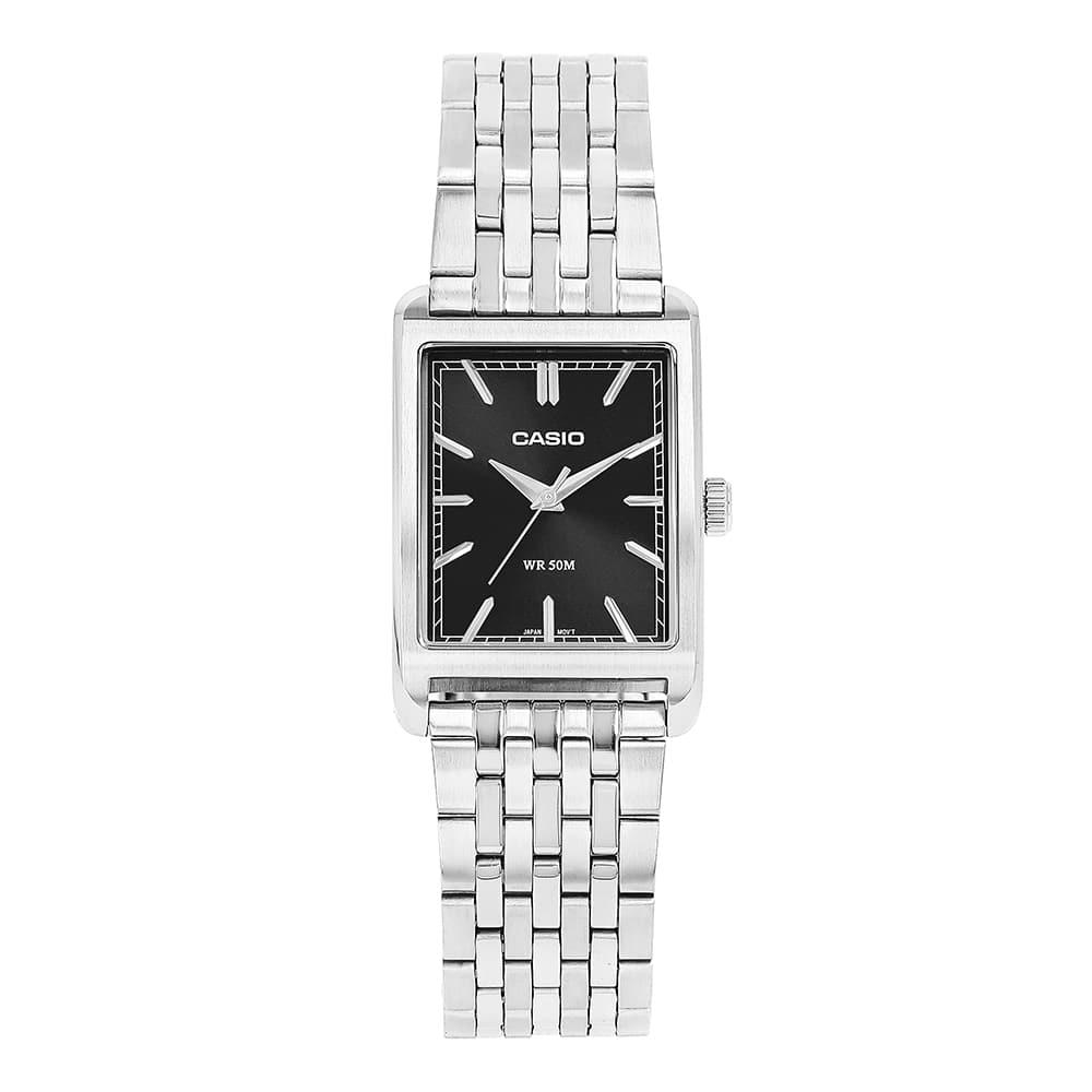 Casio Унисекс Аналоговые Квадратные Винтажные Металлические Часы Mtp B215d 1avdf MTP-B215D-1AVDF