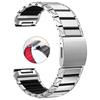 22mm 26mm Silicone + Titanium Straps QuickFit Band for Garmin Fenix 8 E 7 7X Pro 6 6X Magnetic Bands for Forerunner 970 Bracelet