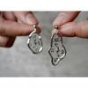 Women's Earrings 1 Pair Creative Personalized Clock Shape Handmade Earrings KTJ