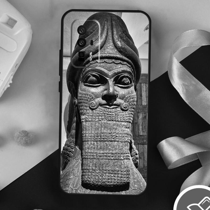 Lamassu Assyrian Mesopotamian Case For Xiaomi 13 14 Ultra 11T 12T 13T Pro 12 Lite POCO X6 Pro F5 M6 X5 X3 F3 M5s F6 Cover