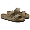 Birkenstock Arizona Soft Footbed Slide Slippers Unisex Taupe Regular 0951301