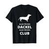 Alles Fr Den Dachshund Club T Shirt Vintage Designer Clothes Fashion Unisex Comfortable Slightly Breathable Soft