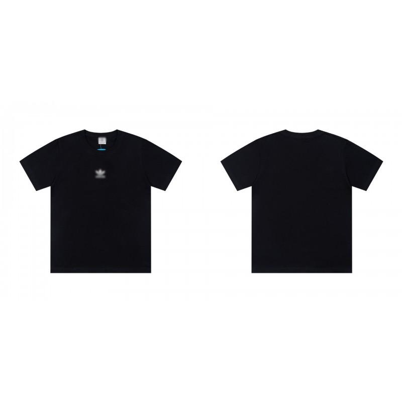 Unisex Cotton Graphic Tee Oversized Fit Round Neck Short Sleeve Casual Top