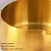 Thickened Stainless Steel Ashtray Windproof And Drop-Proof Ashtray, Specification: Small
