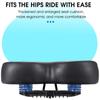 WEST BIKING Ergonomic Bicycle Replacement Saddle Soft Widen Thicken Road Bike Cushion Long Distance