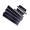 8pcs Car Window Pillar Posts For Mazda 3 Axela 2006 2007 2008 2009-2012 Door Trim Decal Cover Kit BC Column Stickers Decoration