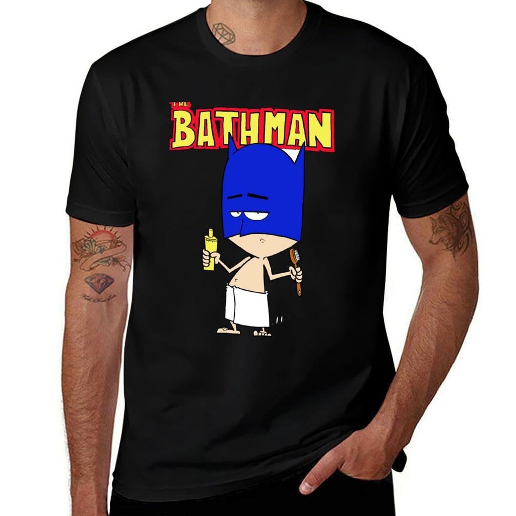 the bathman TShirt anime tshirt t shirt men 100 cotton luxury brand TShirt
