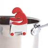 Suporte para Colher de Panela Suporte de Clipe para Panela Pegador de Silicone Anti Queimadura Para Colher Espátula Garfo Utensílios de Cozinha Descanso para Colher Acessórios de Cozinha
